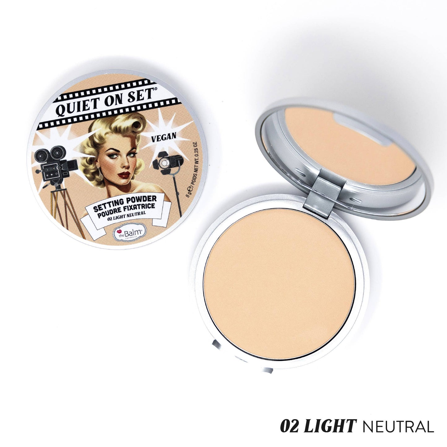 Quiet on the set setting powder