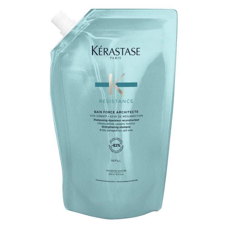 Kérastase
Resistance Bain Force Architecte Shampoo Refill 500ml