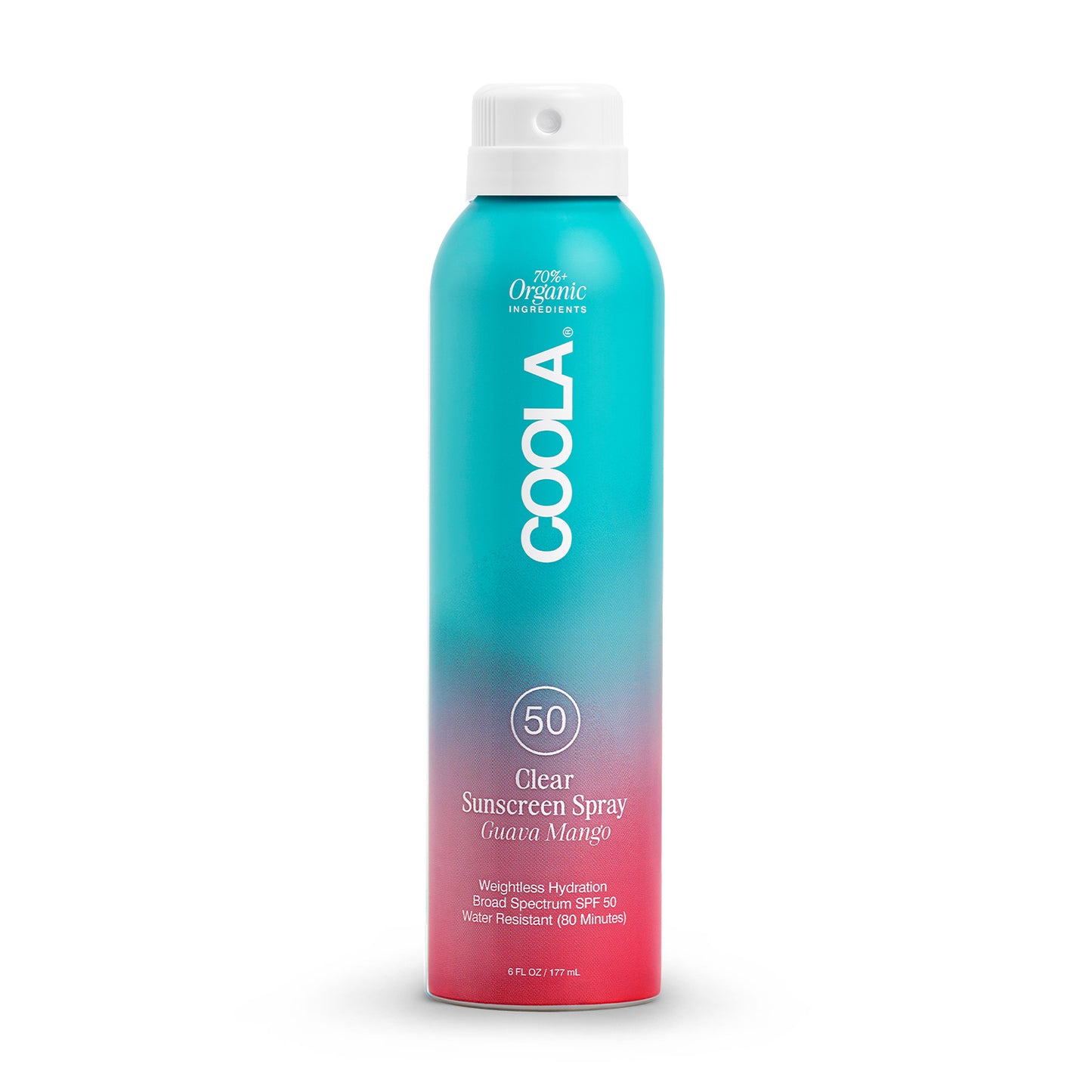 Clear Sunscreen Spray SPF50 Guava Mango 177ml
