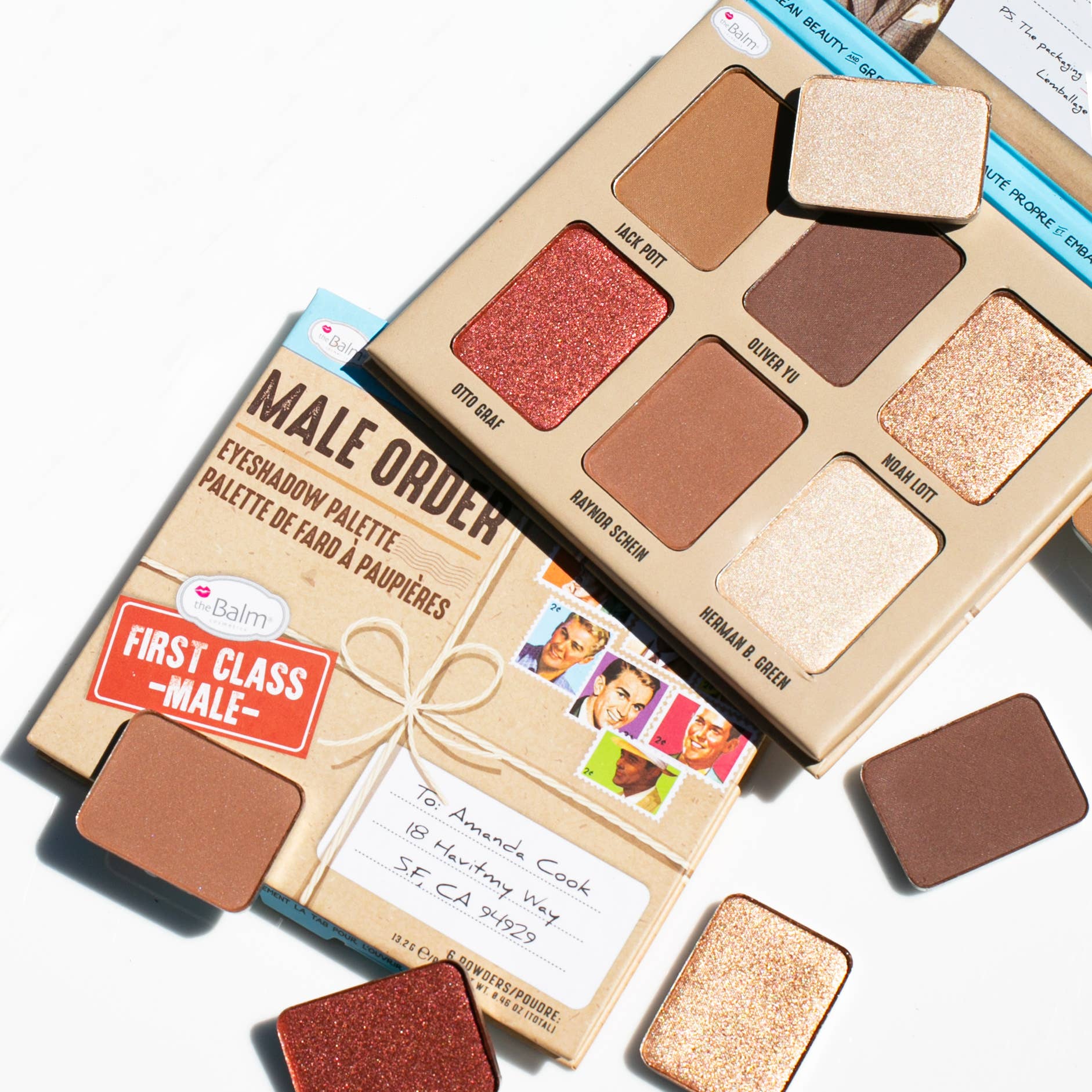 Male Order Eyeshadow Palette- First Class Male