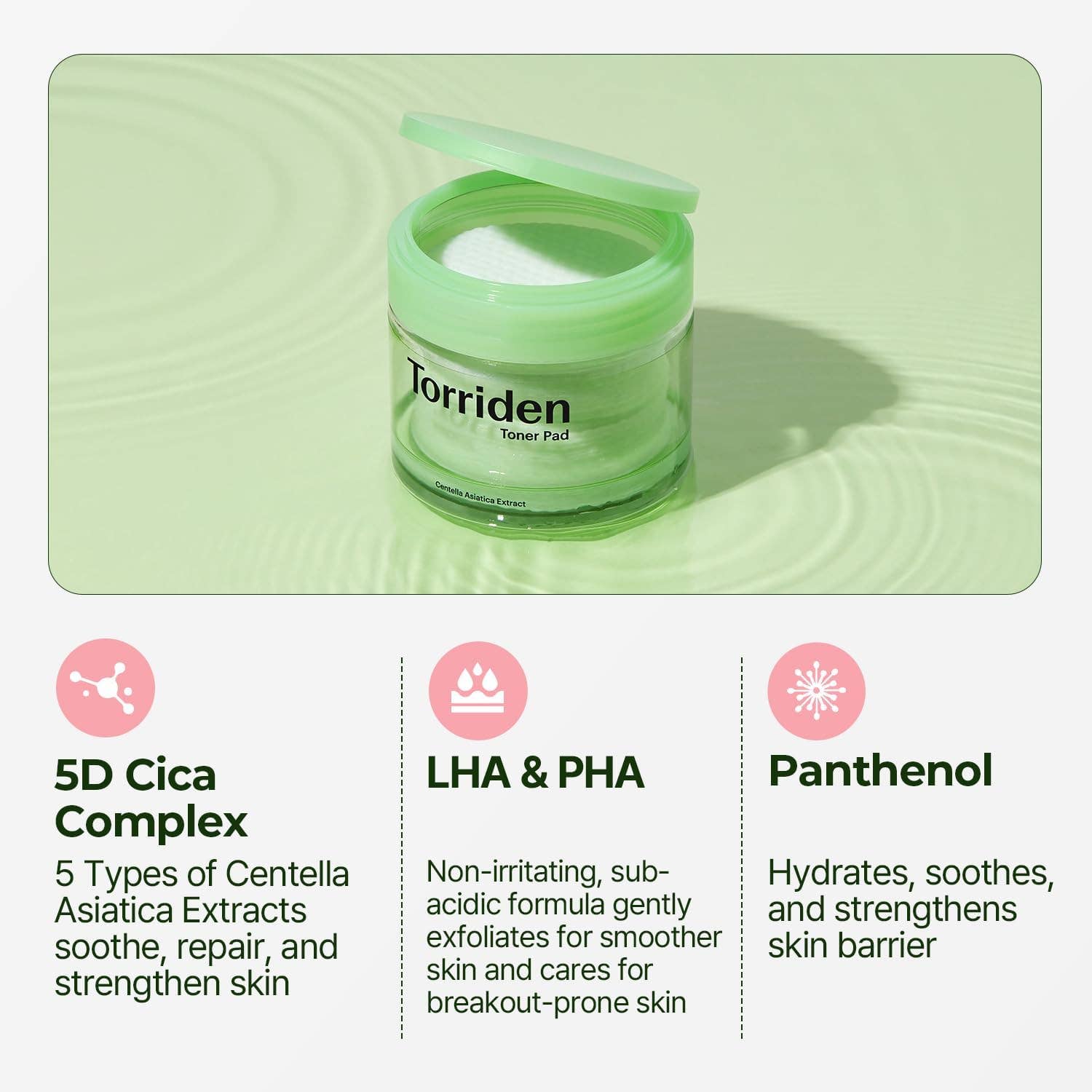 Torriden
BALANCEFUL Cica Toner Pad 60pcs