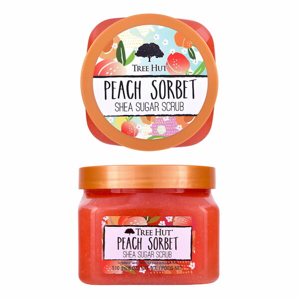 Shea Sugar Scrub Peach Sorbet