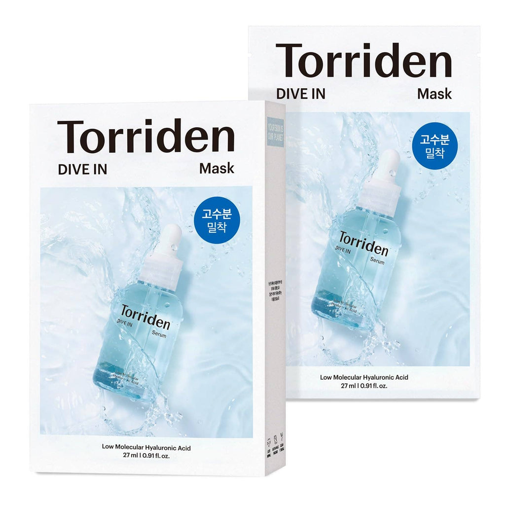 Torriden
Dive-In Low Molecular Hyaluronic Acid Mask Pack 1pcs