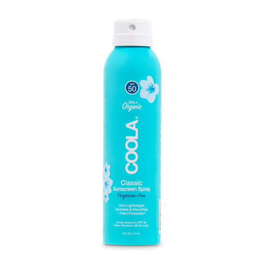 Classic SPF50 Body Spray Fragrance Free 177ml