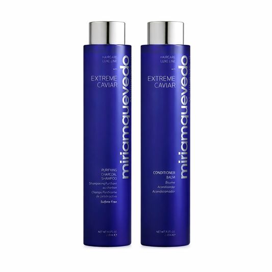 Miriam Quevedo Purifying Charcoal Shampoo & Conditioner Balm Pakkedeal!