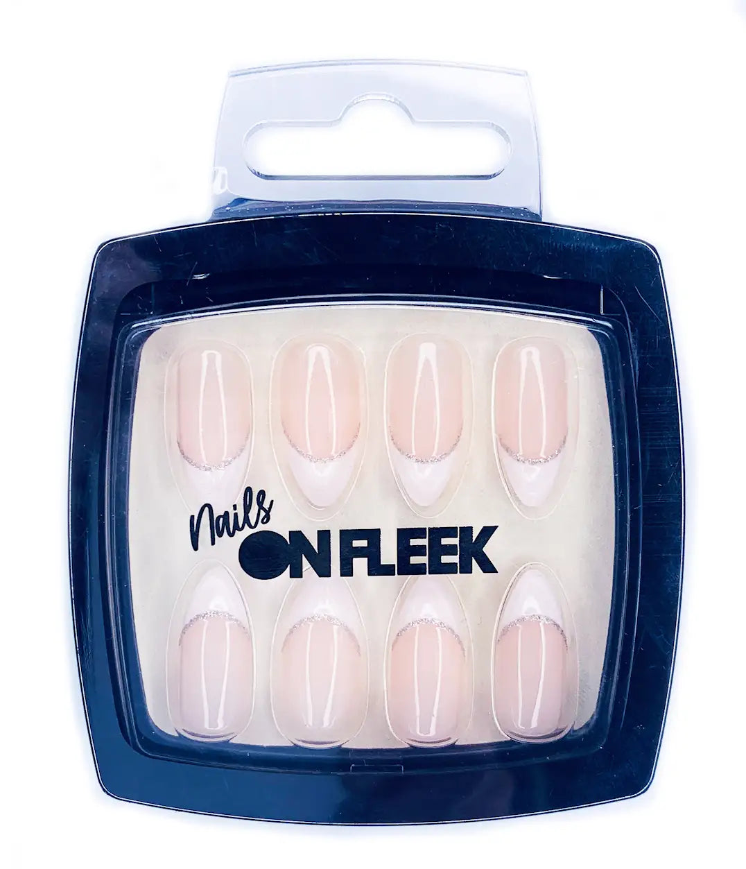 NAILS ON FLEEK FRENCH GLITTER NAIL KIT