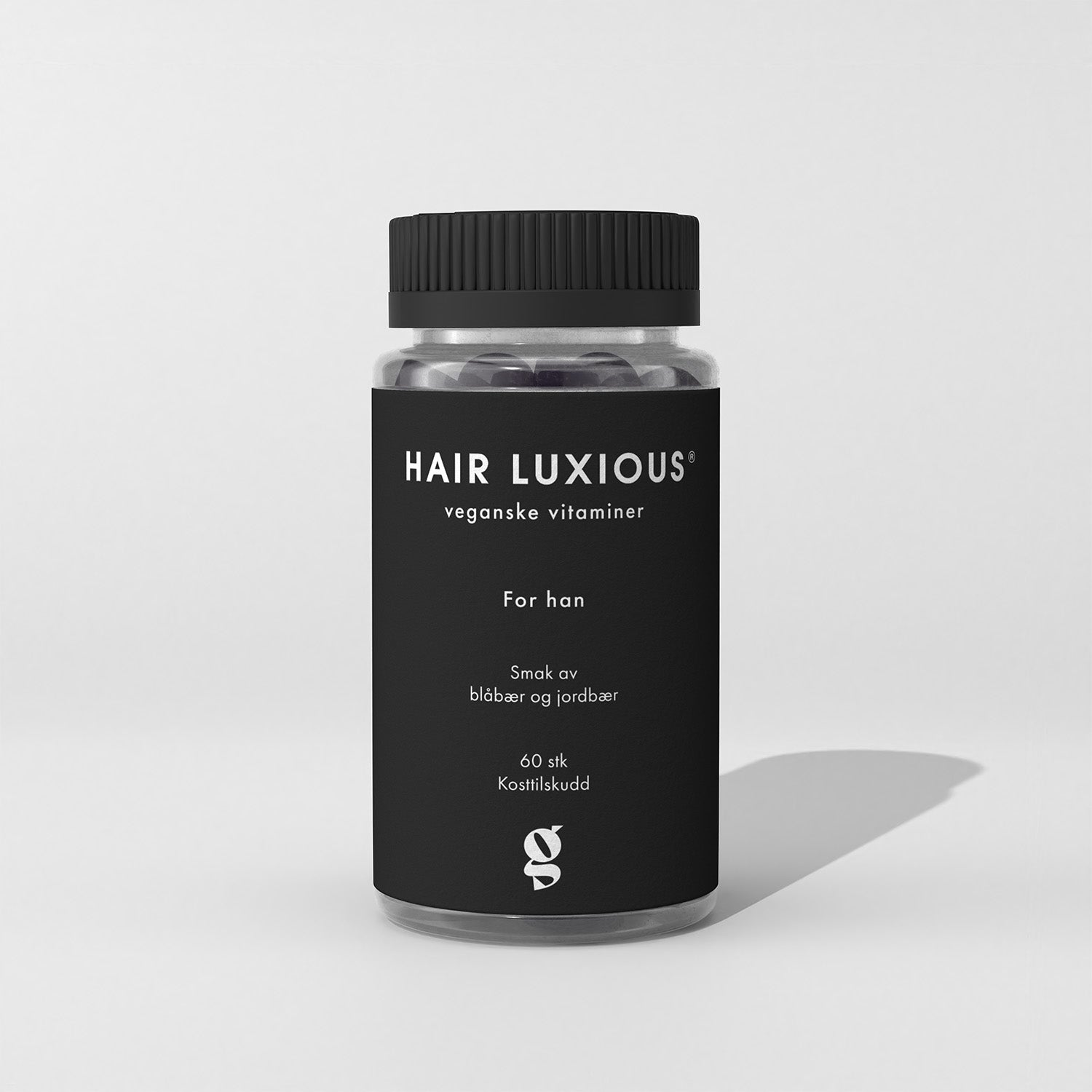Hair Luxious For han veganske gummies 60 stk