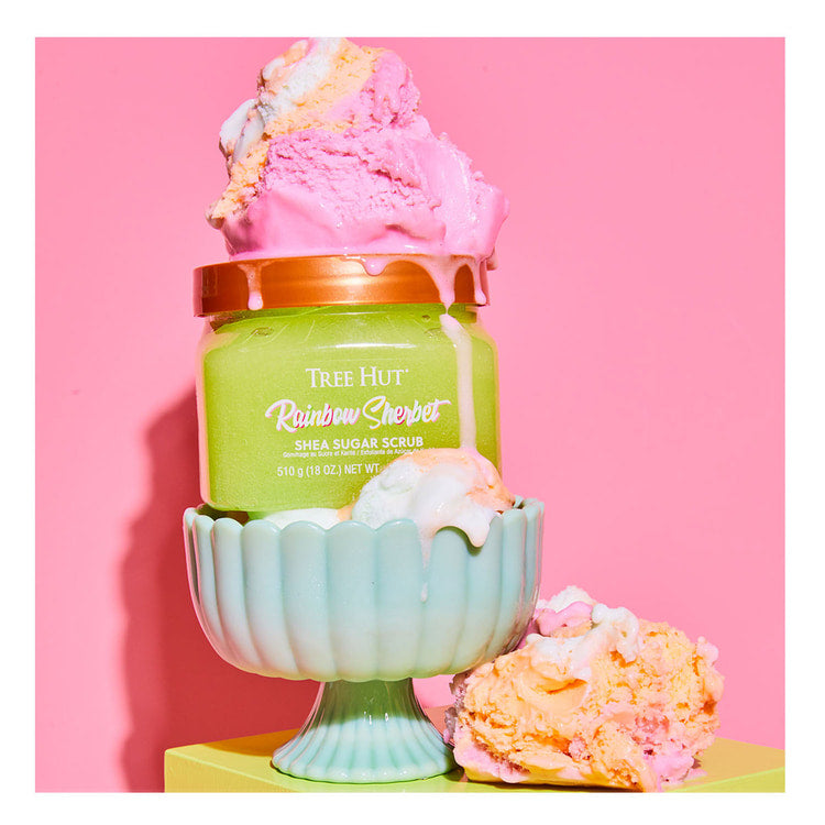 Tree Hut
Shea Sugar Scrub Rainbow Sherbert
