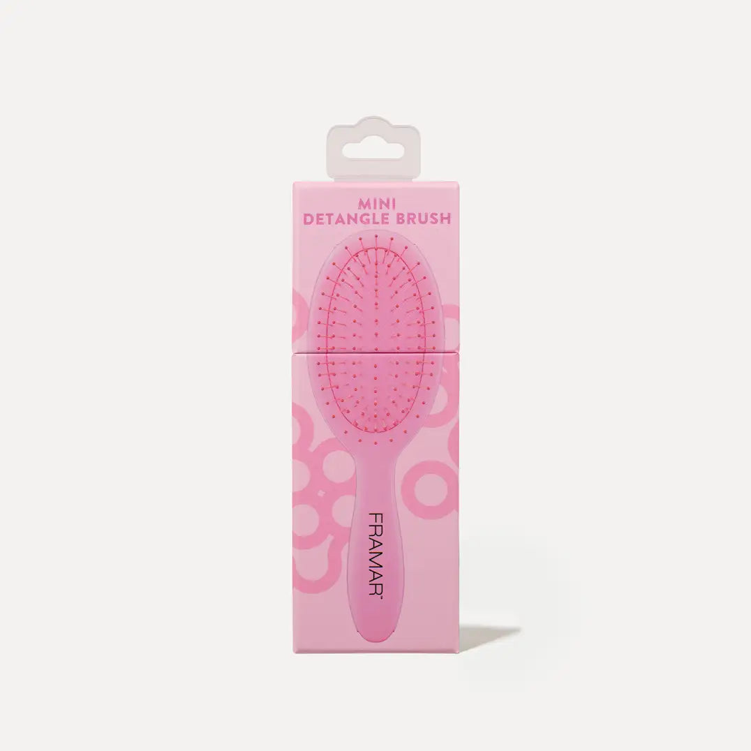 FRAMAR MINI DETANGLER BRUSH PINK