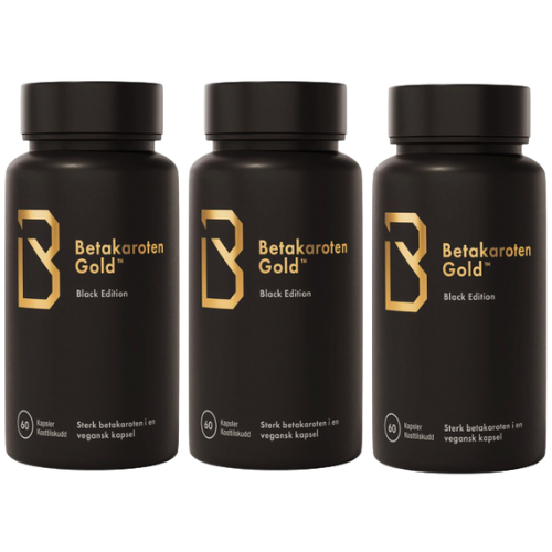 Betakaroten Black Edition 3pk
