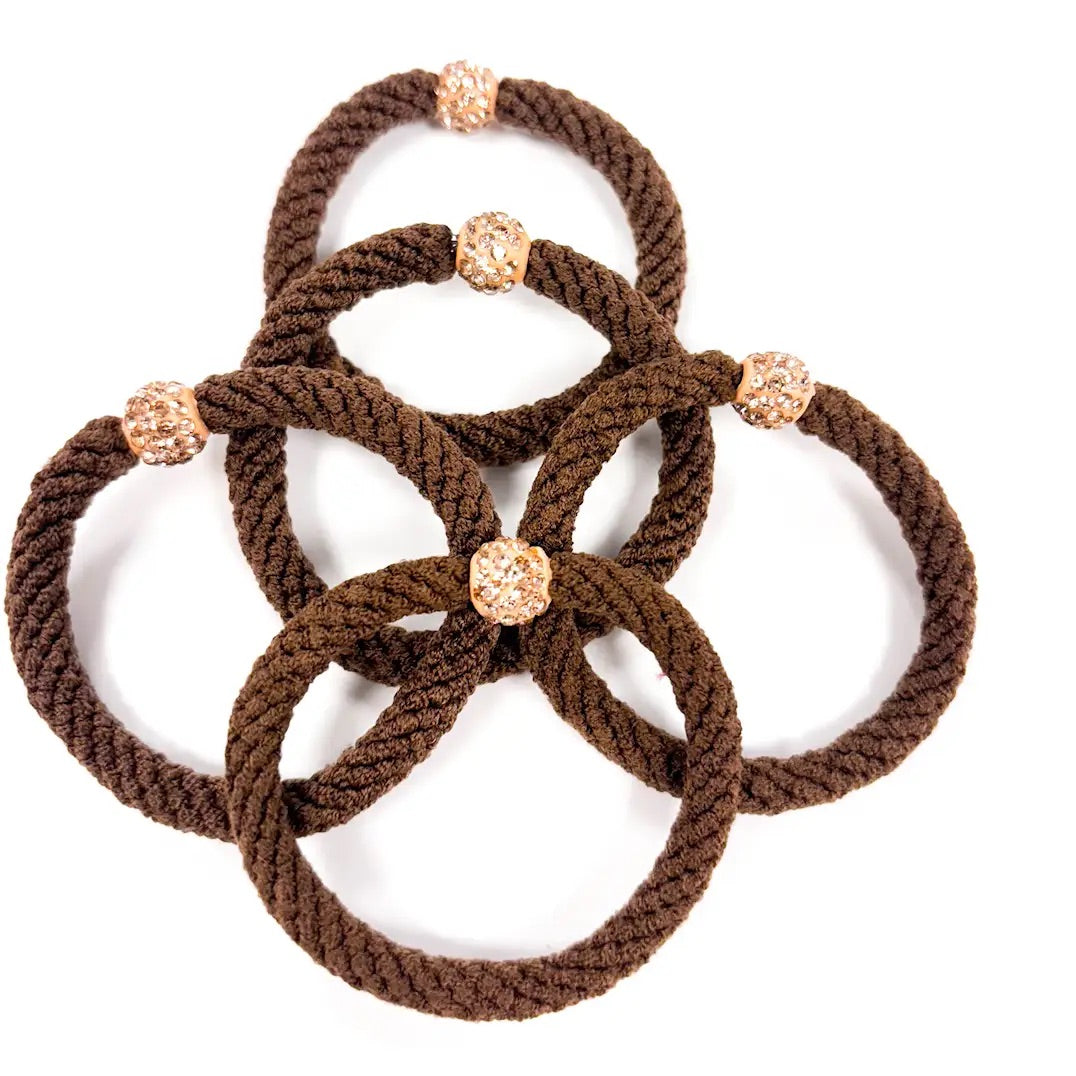 HOOPS DIAMOND DARK BROWN