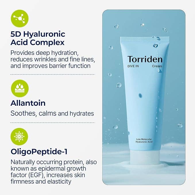 TORRIDEN DIVE IN Low Molecular Hyaluronic Acid Cream 80ml
