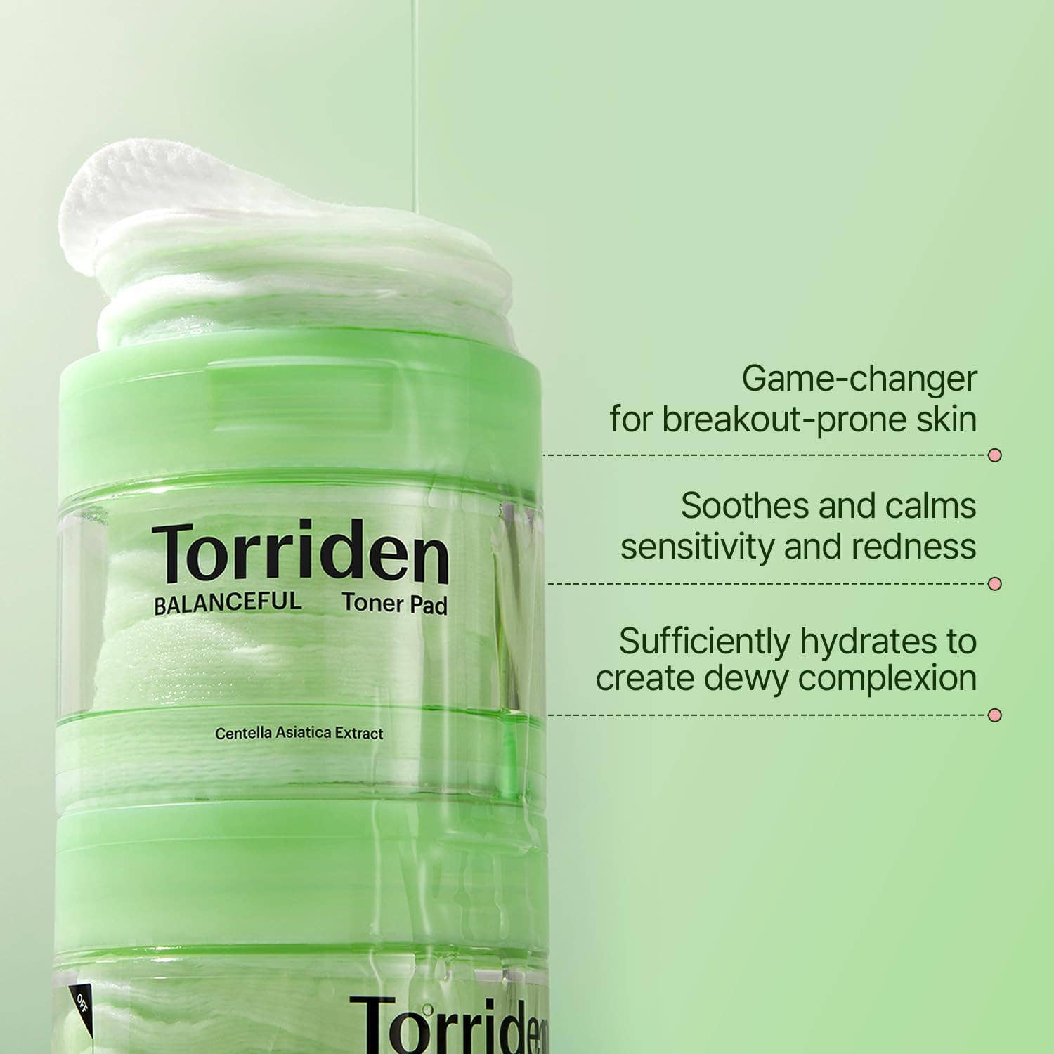 Torriden
BALANCEFUL Cica Toner Pad 60pcs